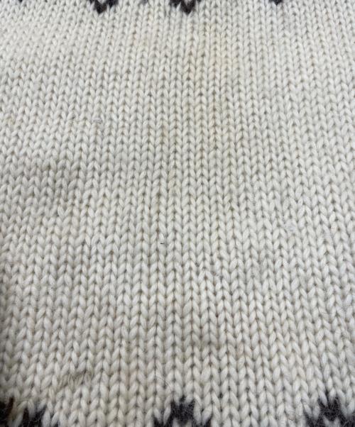 david grains（デイビッドグラニス）david grains (デイビッドグラニス) ハンドメイドニット ベージュ サイズ:サイズ表記無しの古着・服飾アイテム