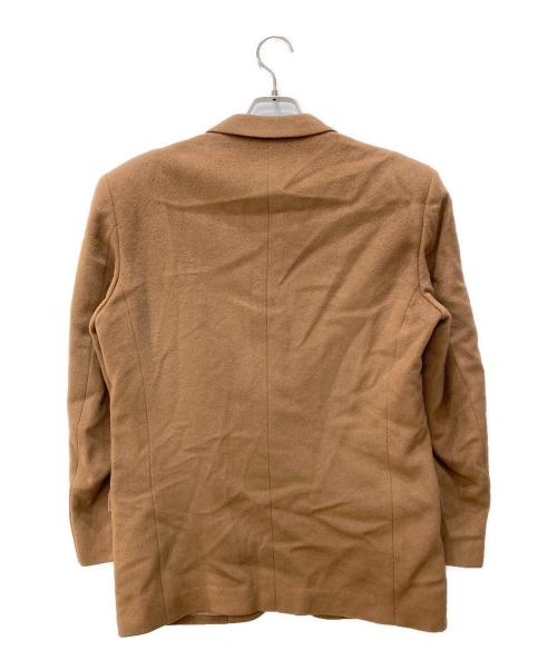 PAUL SMITH（ポールスミス）Paul Smith (ポールスミス) カシミヤ混ウールテーラードジャケット ブラウン サイズ:Mの古着・服飾アイテム