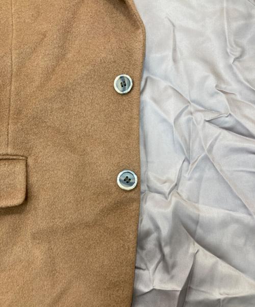 PAUL SMITH（ポールスミス）Paul Smith (ポールスミス) カシミヤ混ウールテーラードジャケット ブラウン サイズ:Mの古着・服飾アイテム