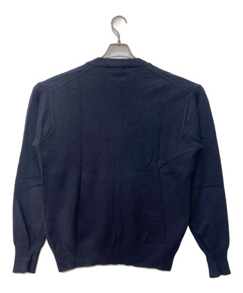 POLO RALPH LAUREN（ポロ・ラルフローレン）POLO RALPH LAUREN (ポロ・ラルフローレン) ウールニットカーディガン ネイビー サイズ:Ｌの古着・服飾アイテム