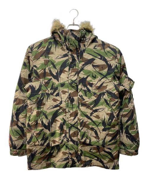 ADDICT（アディクト）ADDICT (アディクト) ダウンライナー付ミリタリージャケット オリーブ サイズ:Ｌの古着・服飾アイテム