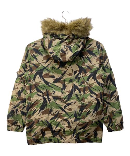 ADDICT（アディクト）ADDICT (アディクト) ダウンライナー付ミリタリージャケット オリーブ サイズ:Ｌの古着・服飾アイテム