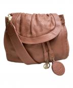 SEE BY CHLOEシーバイクロエ）の古着「ショルダーバッグ」｜ブラウン