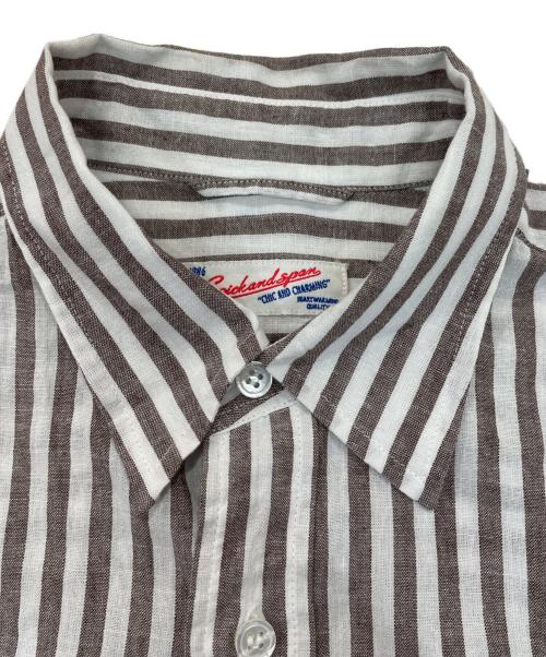 Spick and Span（スピックアンドスパン）Spick and Span (スピックアンドスパン) コットンリネンルーズシャツ ベージュ サイズ:サイズ表記無しの古着・服飾アイテム