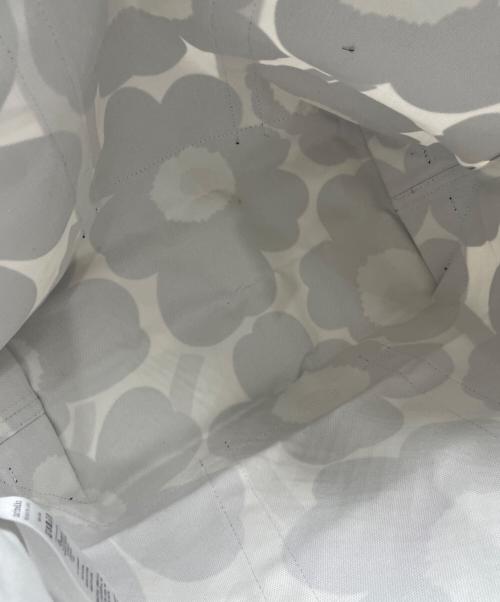 marimekko（マリメッコ）marimekko (マリメッコ) キャンバストートバッグ ブラックの古着・服飾アイテム