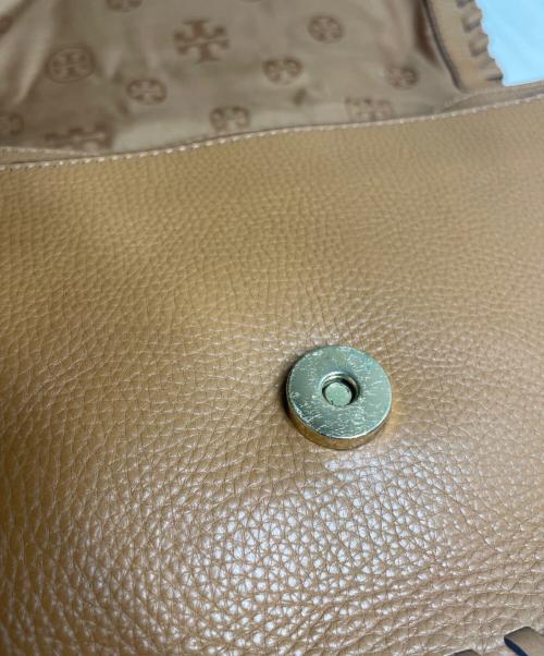 TORY BURCH（トリーバーチ）TORY BURCH (トリーバーチ) チェーンショルダーバッグ ブラウンの古着・服飾アイテム