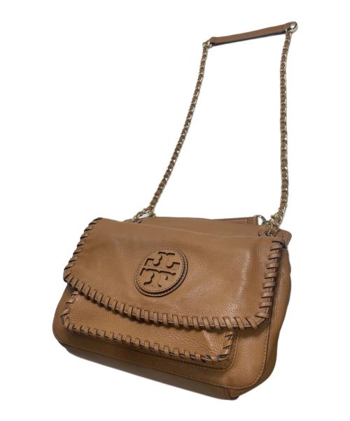 TORY BURCH（トリーバーチ）TORY BURCH (トリーバーチ) チェーンショルダーバッグ ブラウンの古着・服飾アイテム