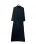 MM6 Maison Margiela（エムエムシックス メゾンマルジェラ）の古着「KNITTING NUDE DRESS」｜ブラック