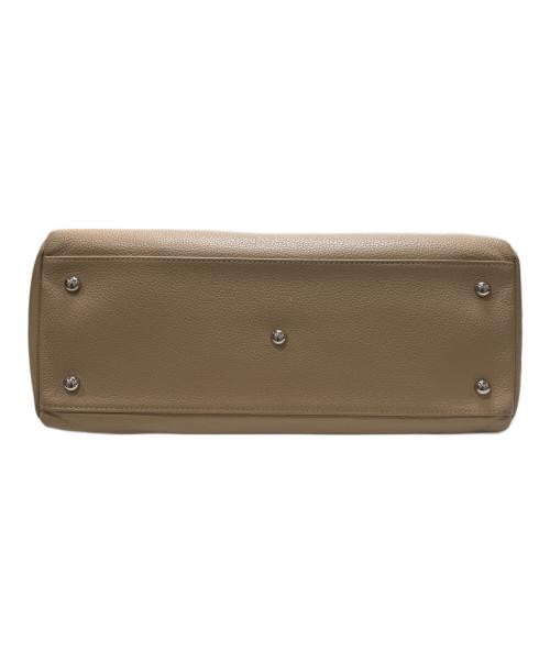 LONGCHAMP（ロンシャン）LONGCHAMP (ロンシャン) 2WAYレザーバッグ ベージュの古着・服飾アイテム