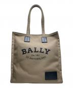 BALLYバリー）の古着「キャンバストートバッグ」｜ブラウン