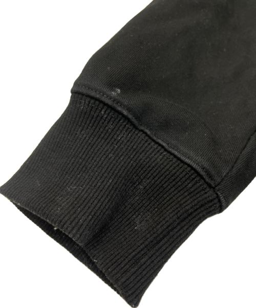 Mardi Mercredi（マルディメクルディ）Mardi Mercredi (マルディメクルディ) 花柄ロゴプリントスウェット ブラック サイズ:ONE SIZEの古着・服飾アイテム