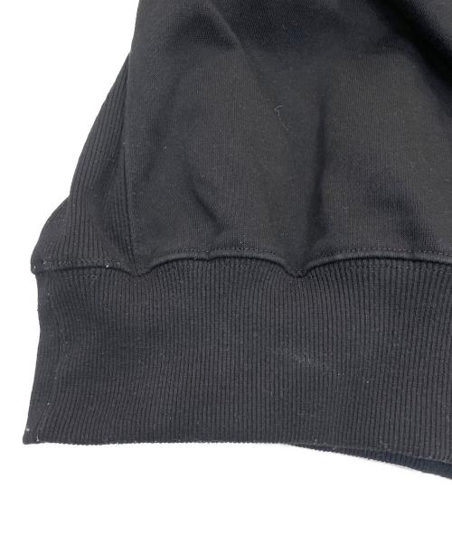 Mardi Mercredi（マルディメクルディ）Mardi Mercredi (マルディメクルディ) 花柄ロゴプリントスウェット ブラック サイズ:ONE SIZEの古着・服飾アイテム