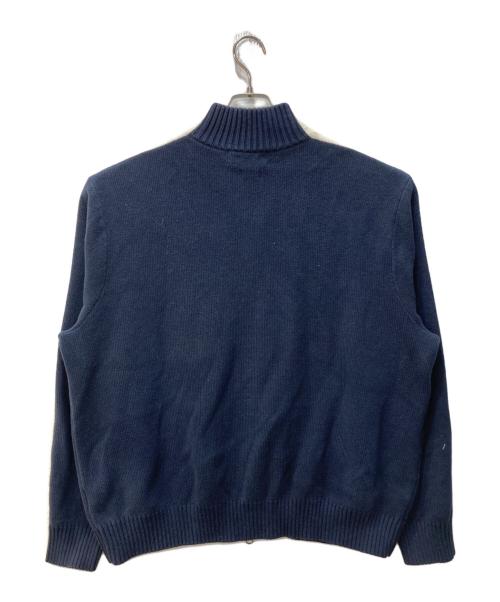 POLO RALPH LAUREN（ポロ・ラルフローレン）POLO RALPH LAUREN (ポロ・ラルフローレン) ドライバーズニット ネイビー サイズ:XXLの古着・服飾アイテム