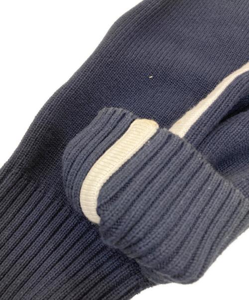 POLO RALPH LAUREN（ポロ・ラルフローレン）POLO RALPH LAUREN (ポロ・ラルフローレン) ドライバーズニット ネイビー サイズ:XXLの古着・服飾アイテム