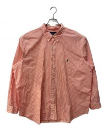 RALPH LAUREN（ラルフローレン）の古着「ストライプシャツ」｜オレンジ