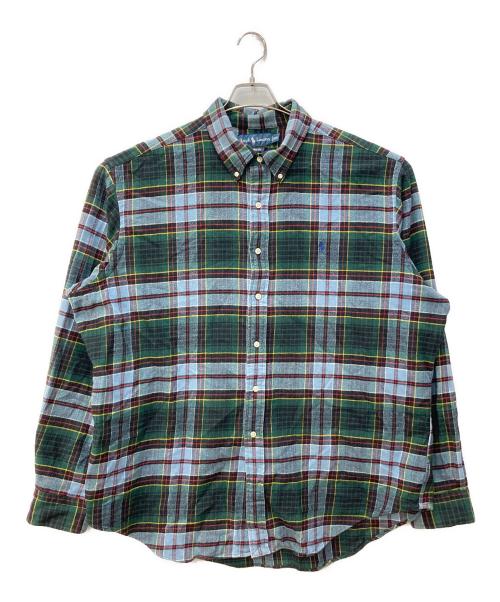 RALPH LAUREN（ラルフローレン）RALPH LAUREN (ラルフローレン) チェックシャツ グリーン サイズ:XXLの古着・服飾アイテム