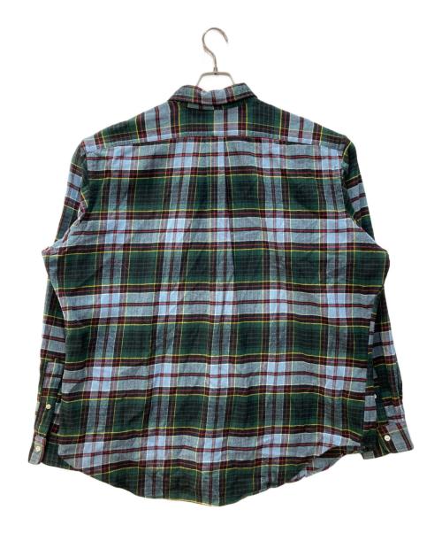 RALPH LAUREN（ラルフローレン）RALPH LAUREN (ラルフローレン) チェックシャツ グリーン サイズ:XXLの古着・服飾アイテム