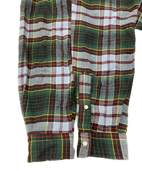 RALPH LAUREN（ラルフローレン）RALPH LAUREN (ラルフローレン) チェックシャツ グリーン サイズ:XXLの古着・服飾アイテム
