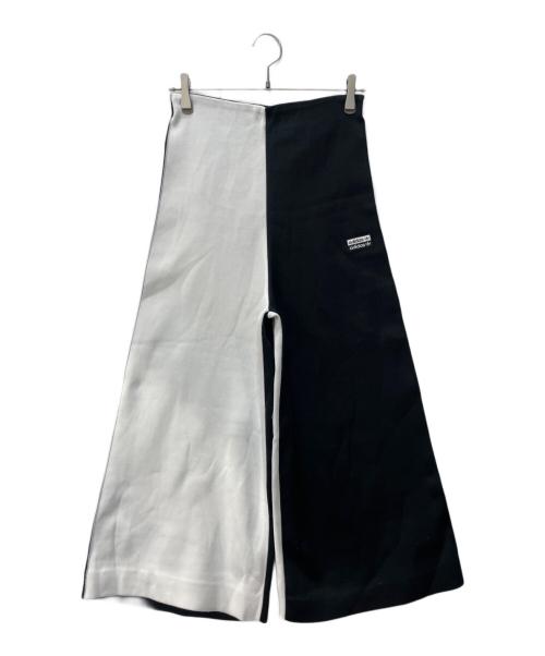 adidas（アディダス）adidas (アディダス) バイカラースウェットパンツ ホワイト×ブラック サイズ:OTの古着・服飾アイテム