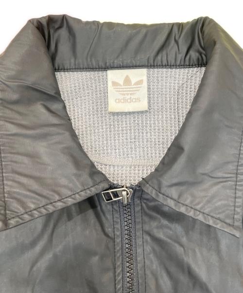 adidas（アディダス）adidas (アディダス) 切替ニットジャケット ブラック サイズ:Ｍの古着・服飾アイテム