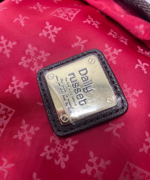 Daily russet（デイリーラシット）Daily russet (デイリーラシット) リュック レッドの古着・服飾アイテム