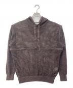 oriens×BEEDENオリエンス×ビーデン）の古着「マルチWAYクロシェニット」｜ブラウン