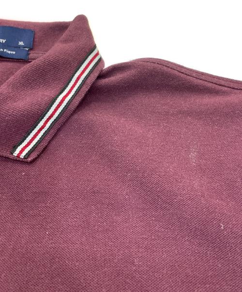 FRED PERRY（フレッドペリー）FRED PERRY (フレッドペリー) ポロシャツ バーガンディー サイズ:XLの古着・服飾アイテム