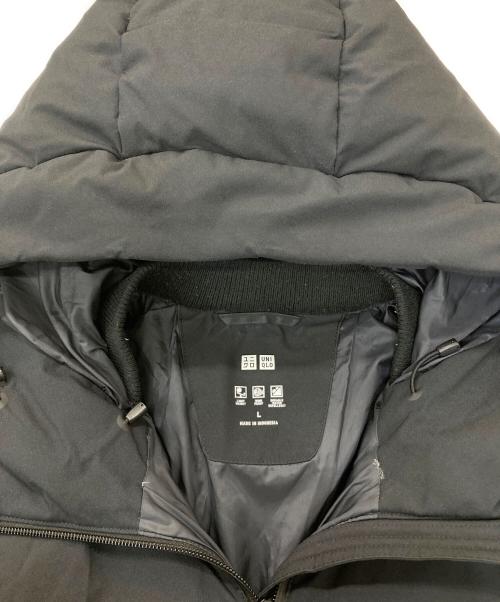 UNIQLO（ユニクロ）UNIQLO (ユニクロ) シームレスダウンショートコート ブラック サイズ:Lの古着・服飾アイテム