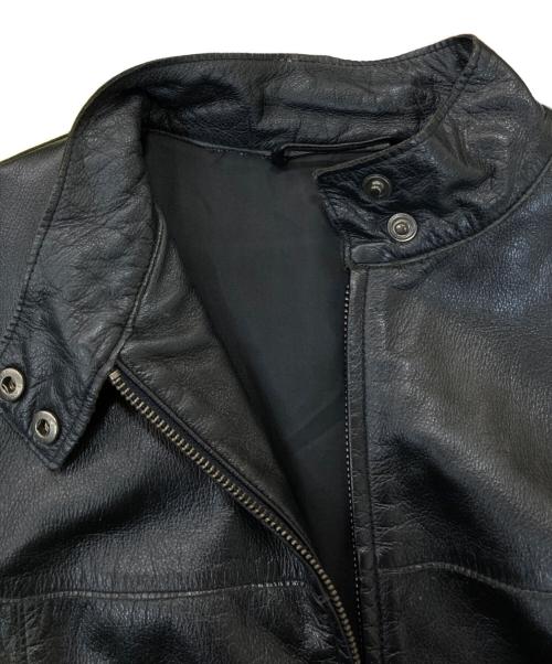 ANAYI（アナイ）ANAYI (アナイ) カウレザージャケット ブラック サイズ:Mの古着・服飾アイテム