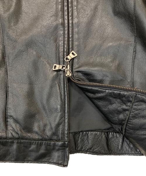 ANAYI（アナイ）ANAYI (アナイ) カウレザージャケット ブラック サイズ:Mの古着・服飾アイテム