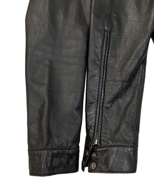 ANAYI（アナイ）ANAYI (アナイ) カウレザージャケット ブラック サイズ:Mの古着・服飾アイテム