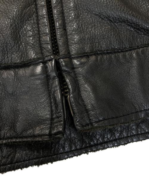 ANAYI（アナイ）ANAYI (アナイ) カウレザージャケット ブラック サイズ:Mの古着・服飾アイテム