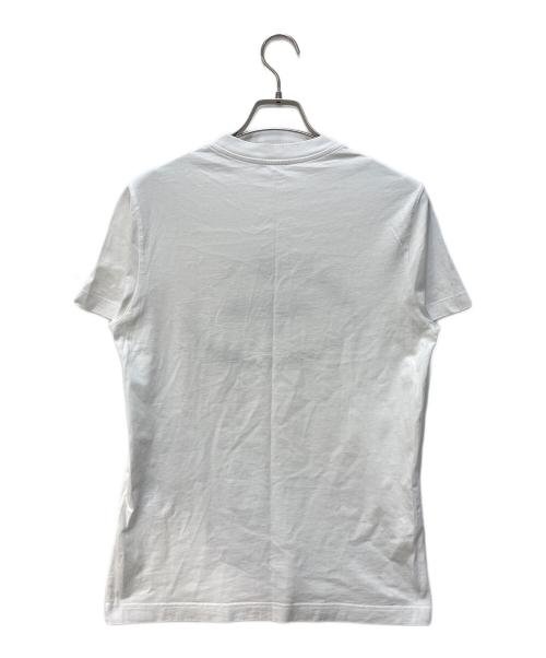 PRADA（プラダ）PRADA (プラダ) ビッグロゴTシャツ ホワイト サイズ:Ｓの古着・服飾アイテム