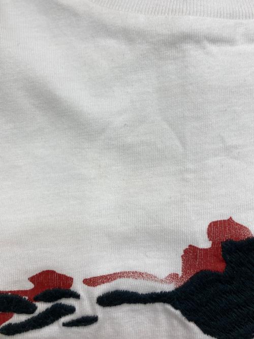 PRADA（プラダ）PRADA (プラダ) ビッグロゴTシャツ ホワイト サイズ:Ｓの古着・服飾アイテム