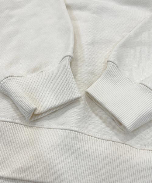 MILK FED.（ミルクフェド）MILK FED. (ミルクフェド) ICING LOGO WIDE SWEAT TOP MILKFED. ベージュ サイズ:Mの古着・服飾アイテム