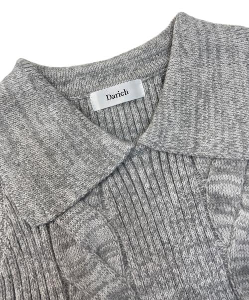 darich（ダーリッチ）darich (ダーリッチ) ショートボレロニットミニワンピース グレー サイズ:FREE 未使用品の古着・服飾アイテム