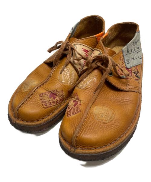 CLARKS ORIGINALS（クラークス オリジナルズ）CLARKS ORIGINALS (クラークス オリジナルズ) DESERT TREK TRAVEL LEATHER ブラウン サイズ:US７の古着・服飾アイテム