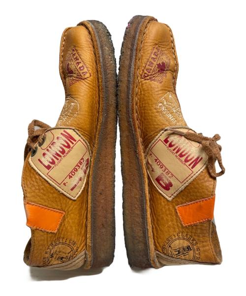 CLARKS ORIGINALS（クラークス オリジナルズ）CLARKS ORIGINALS (クラークス オリジナルズ) DESERT TREK TRAVEL LEATHER ブラウン サイズ:US７の古着・服飾アイテム