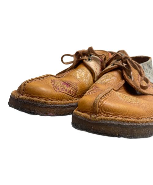 CLARKS ORIGINALS（クラークス オリジナルズ）CLARKS ORIGINALS (クラークス オリジナルズ) DESERT TREK TRAVEL LEATHER ブラウン サイズ:US７の古着・服飾アイテム