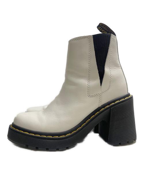Dr.Martens（ドクターマーチン）Dr.Martens (ドクターマーチン) ヒールブーツ ホワイト サイズ:24cmの古着・服飾アイテム