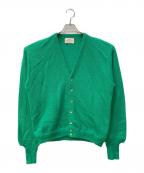 LORD JEFFロードジェフ）の古着「ウールニットカーディガン」｜グリーン