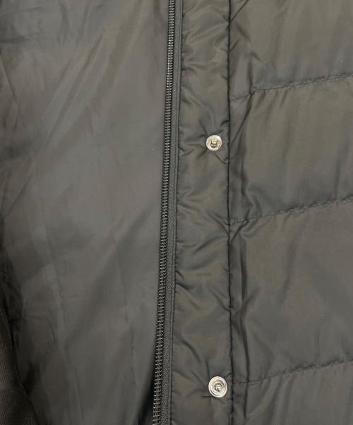 23区（ニジュウサンク）23区 (ニジュウサンク) ラクーンファー付ダウンコート ブラック サイズ:36の古着・服飾アイテム
