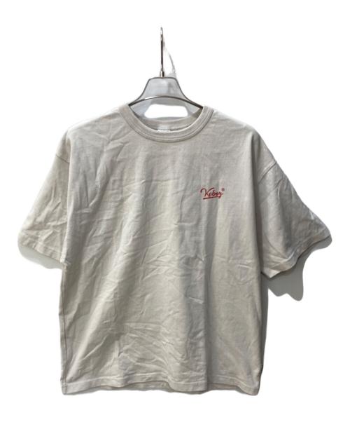 KEBOZ（ケボズ）KEBOZ (ケボズ) Tシャツ ベージュ サイズ:Mの古着・服飾アイテム