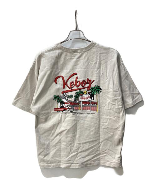 KEBOZ（ケボズ）KEBOZ (ケボズ) Tシャツ ベージュ サイズ:Mの古着・服飾アイテム