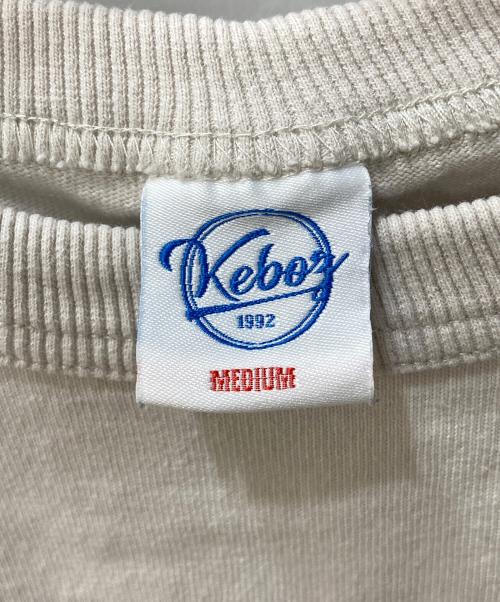 KEBOZ（ケボズ）KEBOZ (ケボズ) Tシャツ ベージュ サイズ:Mの古着・服飾アイテム