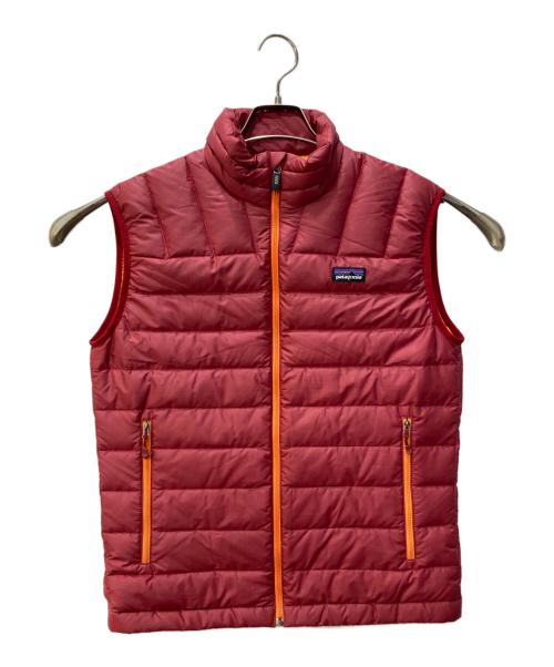 Patagonia（パタゴニア）Patagonia (パタゴニア) ダウンベスト レッド サイズ:XSの古着・服飾アイテム