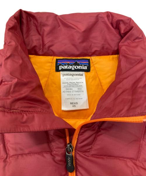 Patagonia（パタゴニア）Patagonia (パタゴニア) ダウンベスト レッド サイズ:XSの古着・服飾アイテム