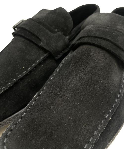 GUCCI（グッチ）GUCCI (グッチ) スウェードドライビングシューズ ブラック サイズ:44の古着・服飾アイテム