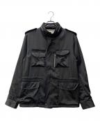 HEAD PORTER PLUSヘッドポータープラス）の古着「ミリタリージャケット」｜ブラック