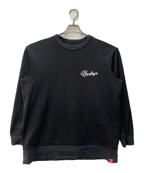 NASTOYS（ナストナイズ）NASTOYS (ナストナイズ) スウェット ブラック サイズ:XLの古着・服飾アイテム